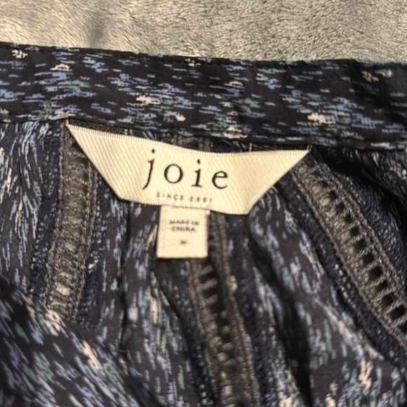 NWT Joie Dracha Tie Neck Blouse - Picture 11 of 15